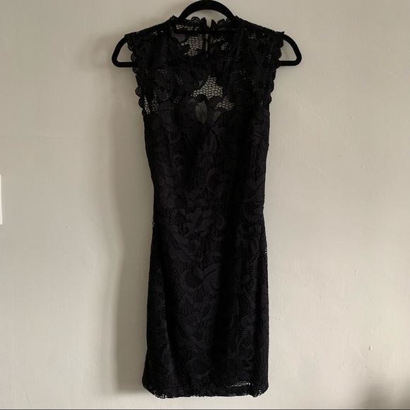 Nasty Gal Dresses Backless Black Crochet Lace Dress Poshmark